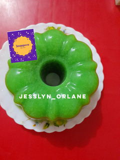 Foto resep Puding lumut Jesslyn Orlane