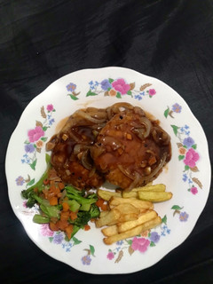 Foto resep Steak Tempe Saus Lada Hitam