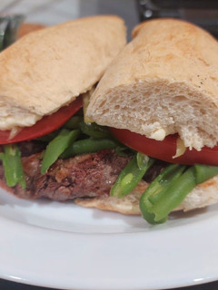 Una foto de Sándwich Chacarero