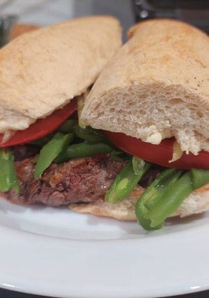 Una foto de Sándwich Chacarero