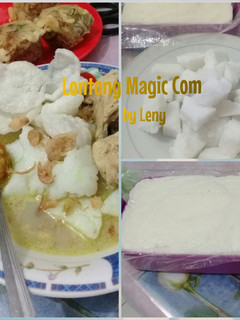 Foto resep Lontong magic com