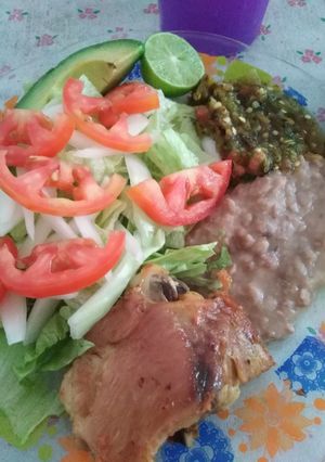 Una foto de Pollo frito Mayra
