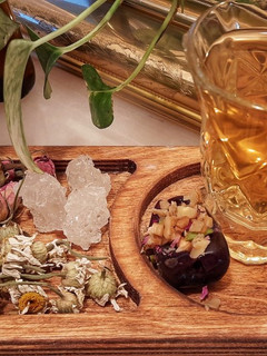 عکسی از دستور دمنوش بابونه و زیره سبز
