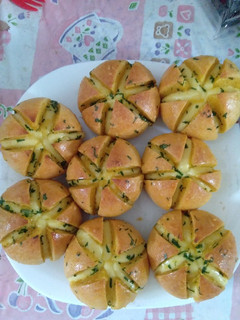 Foto resep Cream cheese garlic bread
