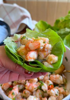 A picture of Spicy Thai Shrimp Salad.