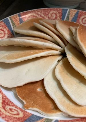 香蕉豆漿米鬆餅🌱全素無油無蛋奶 的食譜成品照片