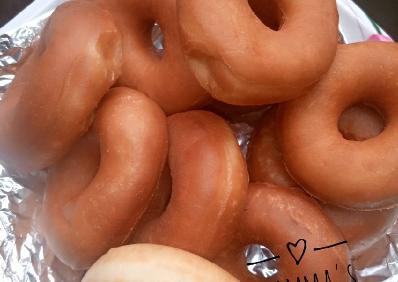 Fluffy doughnut