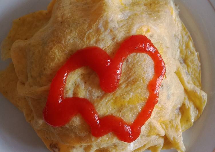 Masakan Populer Omurice sea food Lezat Mantap