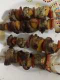 Pincho o brocheta de cerdo