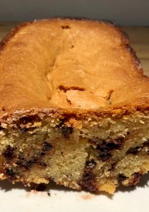 Une photo de Cake aux pépites de chocolat