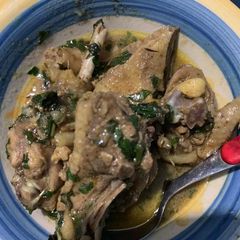 A picture of Chicken peppersoup.