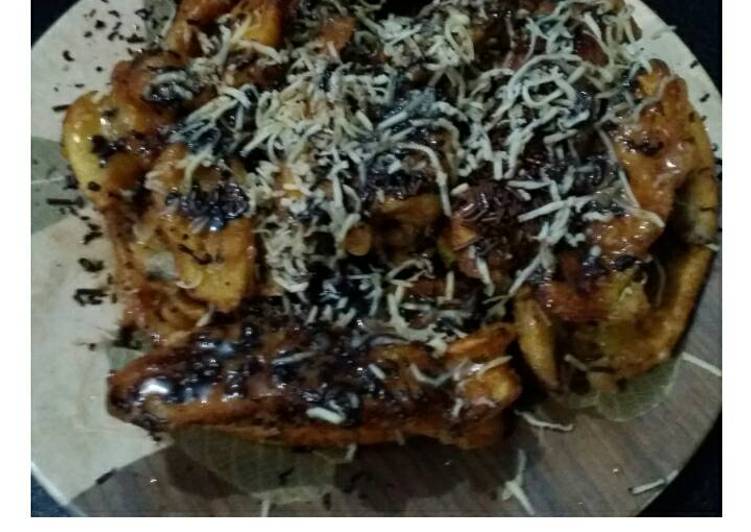 Gambar Pisang Goreng Keju Coklat