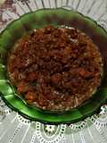 Ayam Cincang Kecap Pedas Isian Bakpao