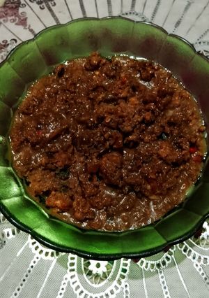 Foto resep Ayam Cincang Kecap Pedas Isian Bakpao