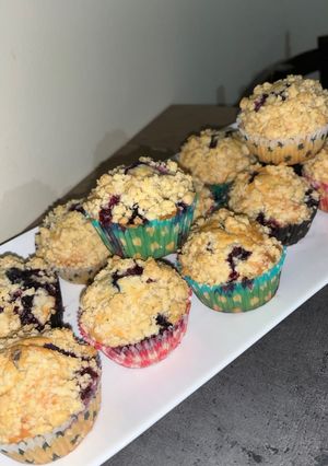 Une photo de Muffins à la myrtille 🫐