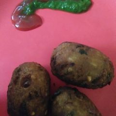 A picture of Poha cutlet.