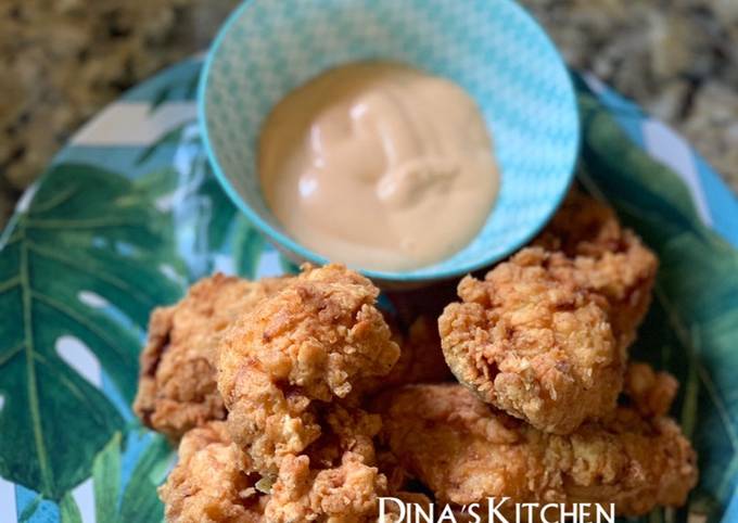 Chicken Tenders/Ayam Tanpa Tulang Goreng Tepung