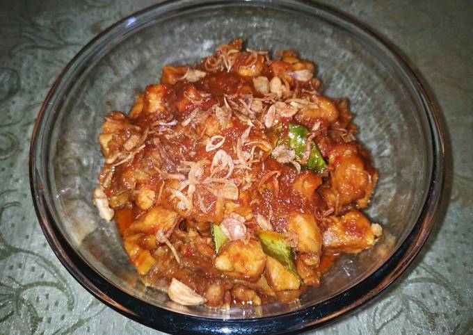 Krengsengan ayam