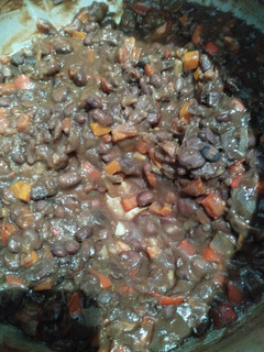 Una foto de Frijoles negros