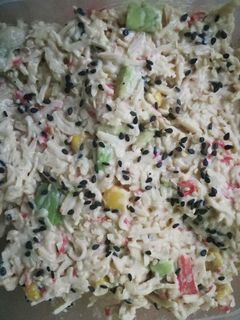 Una foto de Ensalada de surimi