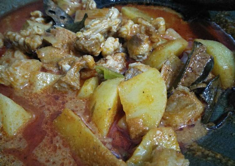 Baga daging sapi tetelan Pariaman