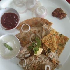 A picture of Maggie paratha.