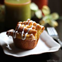 A picture of Pumpkin Cinnamon Rolls.