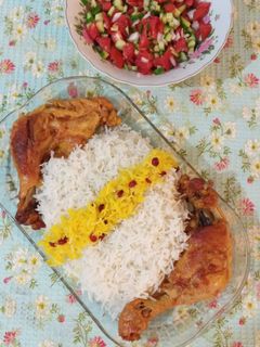 عکسی از دستور اکبر جوجه 🍗🍗😋