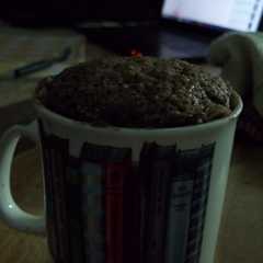 Una foto de Mug cake integral