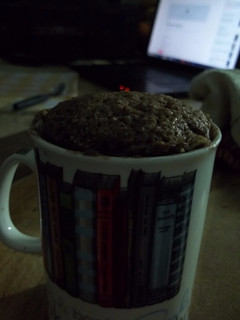 Una foto de Mug cake integral