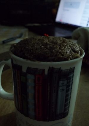 Una foto de Mug cake integral