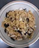 麻油菇菇飯（素食料理）