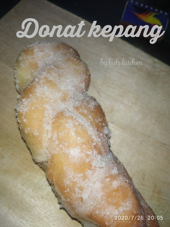 Resep Donat kepang ala korea Anti Gagal