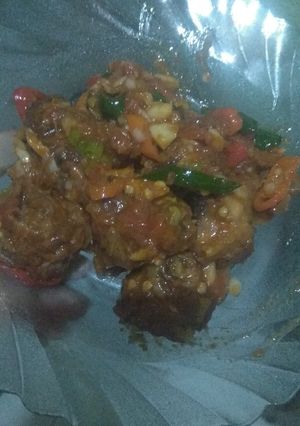 Foto resep Ayam Goreng Saos Asam Manis Simpel