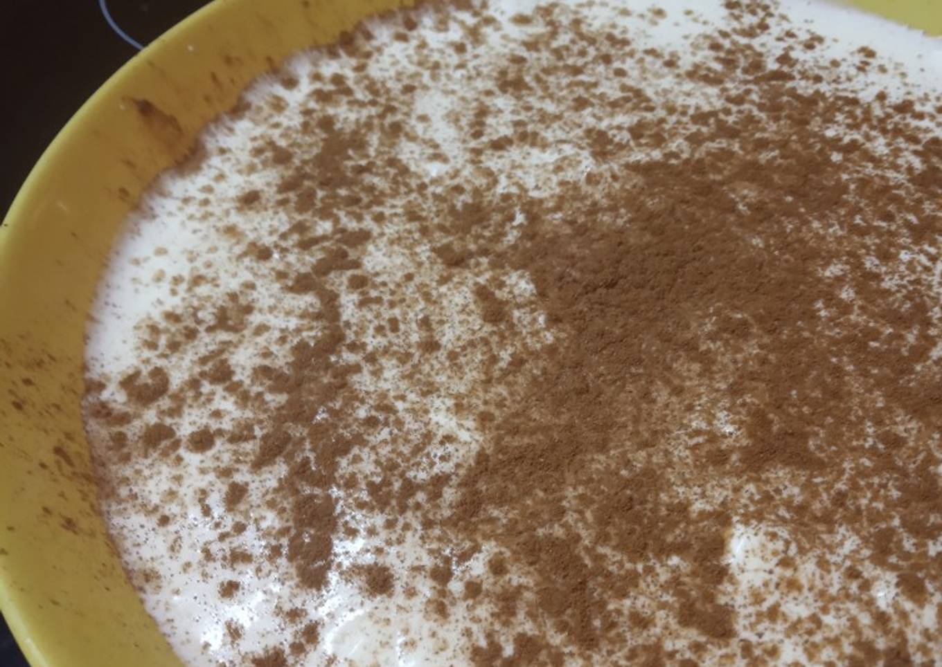 Arroz con leche cremoso
