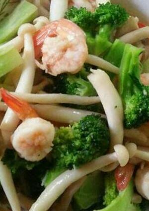รูปของ ผัดบล๊อคโคลี่กุุ้ง