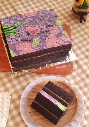 Foto resep Brownies Batik (tepung ketan putih) (1)