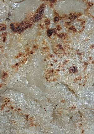 صورة لوصفة خبز صاج مع ايدام طماطم