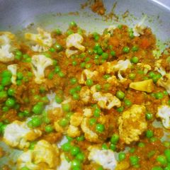 A picture of Masala cauliflower.