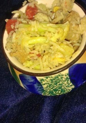 A picture of Veg Biryani.