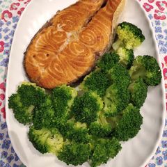 A picture of Fried Salmon.