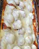 Albóndigas con puré de papas