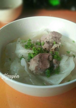 Hình của món Thịt Hầm Bắp Cải.