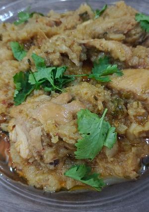 A picture of Shaljam chicken.