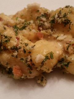 A picture of Gnocchi 'Mac' & Cheese w/ Bacon.