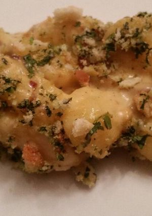 A picture of Gnocchi 'Mac' & Cheese w/ Bacon.