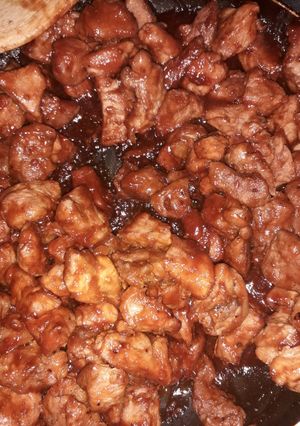 Una foto de Cerdo en BBQ picosito