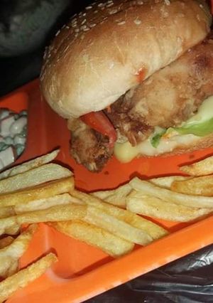 A picture of Zinger Burger.