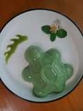 Silky pudding matcha