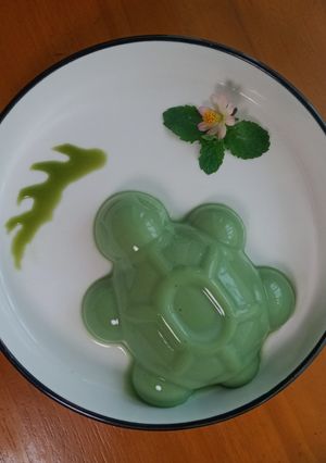 Foto resep Silky pudding matcha